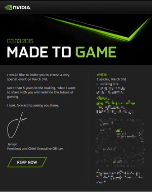 nvidia march 3 event