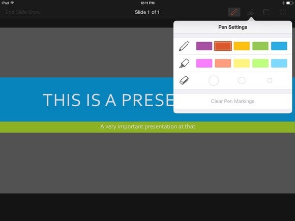 office for ipad laser