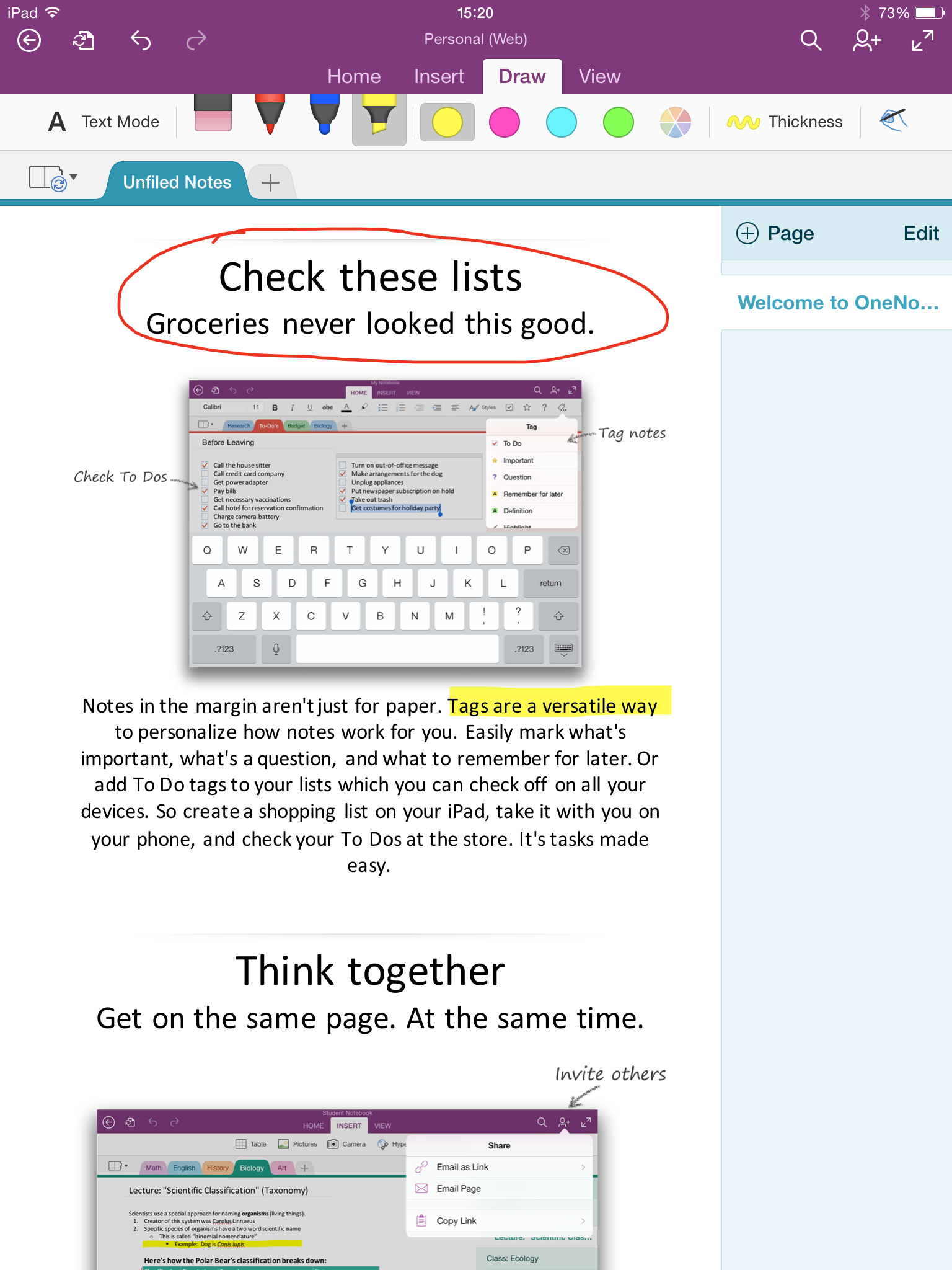 Microsoft OneNote Gets Handwriting Support On The IPad OCR Everywhere 