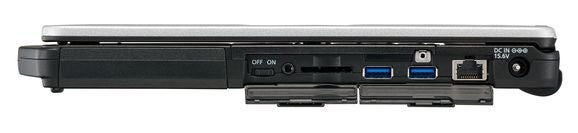 panasonic toughbook 54 right ports open