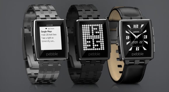 the pebble watch