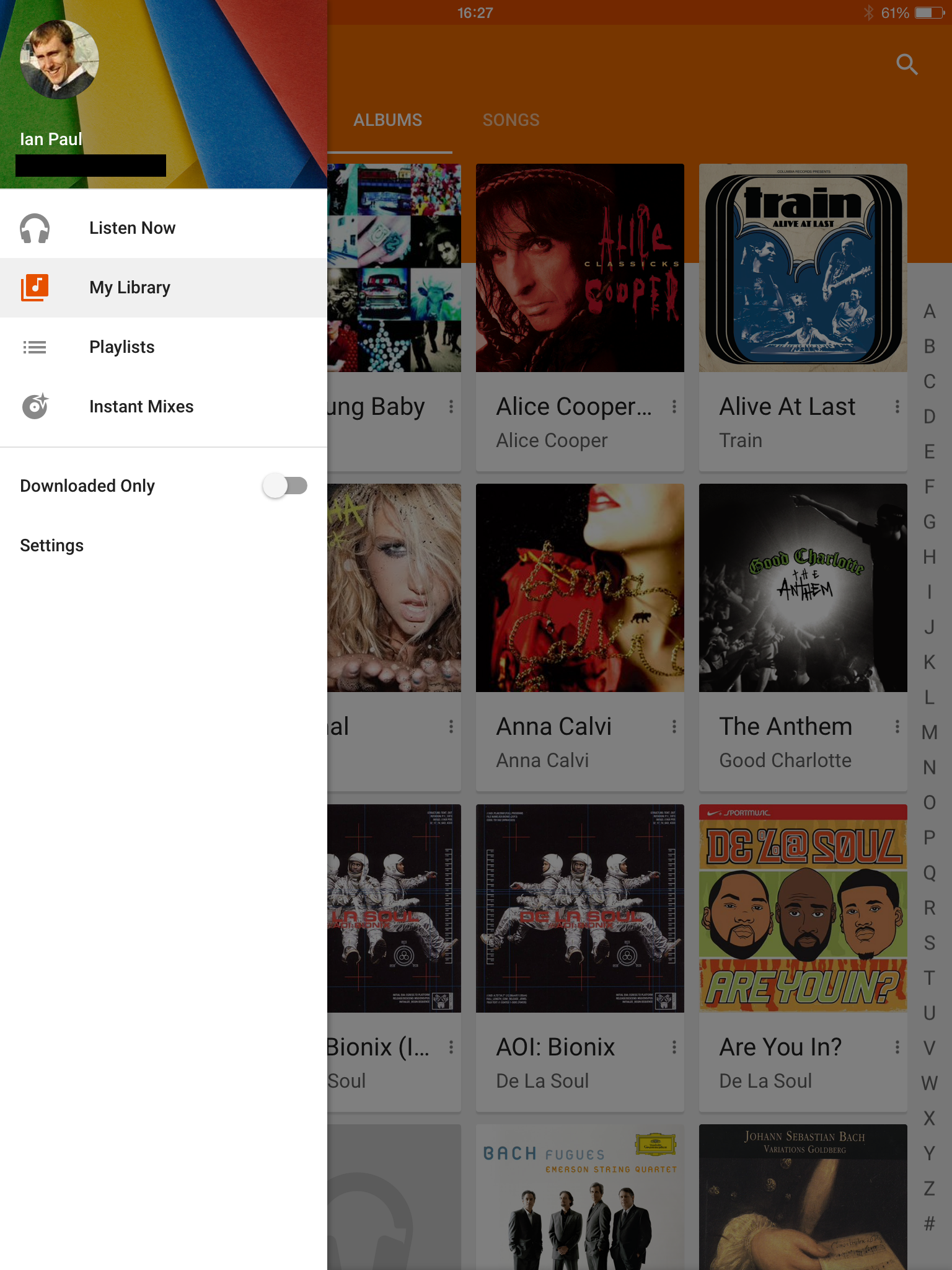 Google Play Music se actualiza con Material Design para iOS y ya es compatible con el iPad