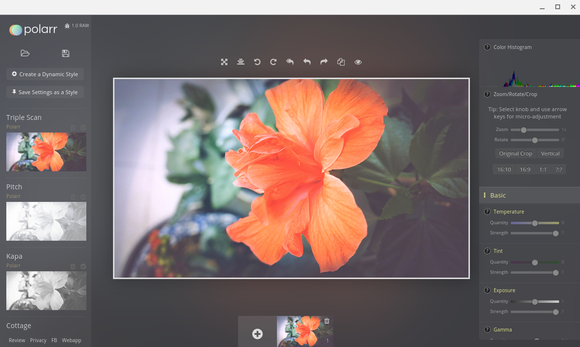 polarr chrome