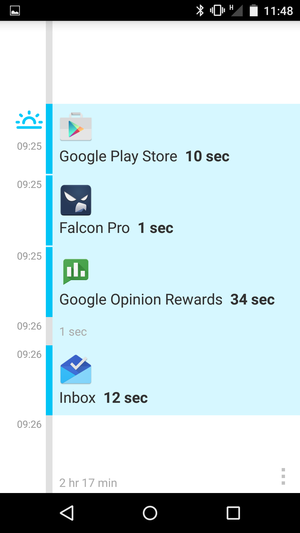 qualitytime seconds android