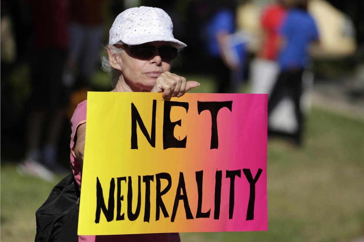 Pro-net neutrality rally in 2014