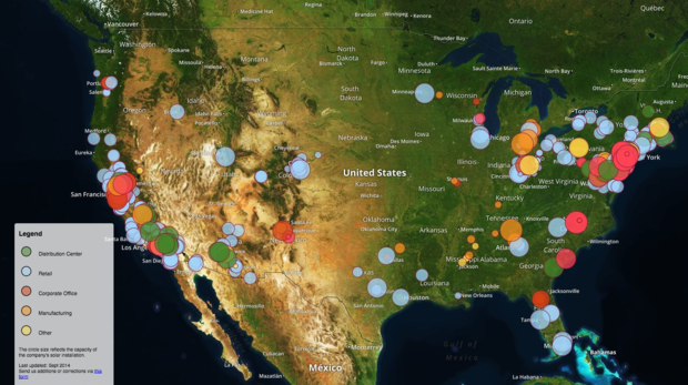 solar power installations by business