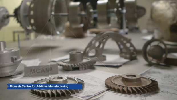 3D printed jet engine components