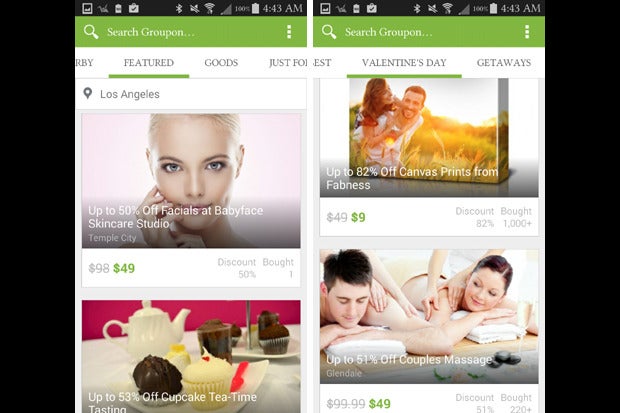 vday apps groupon