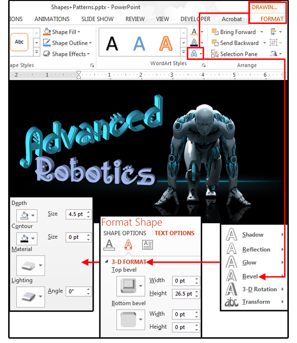 04 3d rotation with bevels