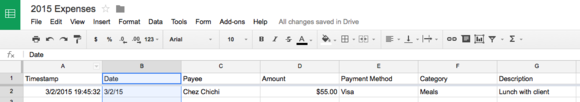 2015 updated expenses
