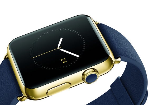 apple watch edition blue leather strap
