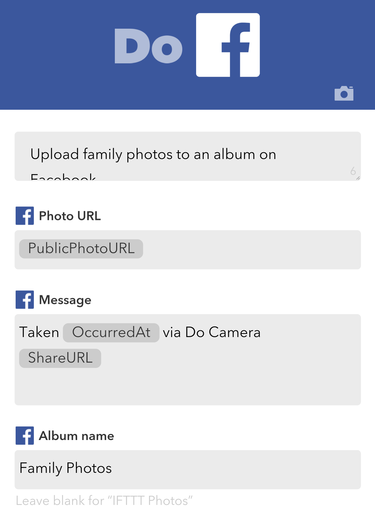 docamera facebookalbum