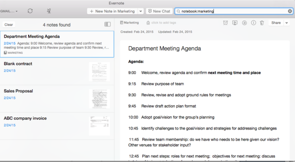 evernote advanced search syntax