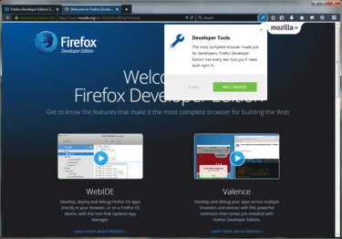 firefox developer edition release