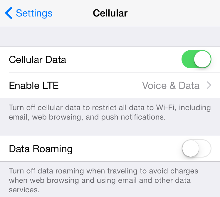 How to manage cellular data usage on your iPhone and iPad with iOS 8