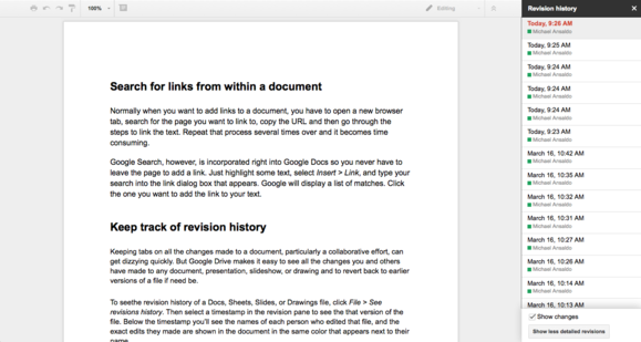 gd revision history