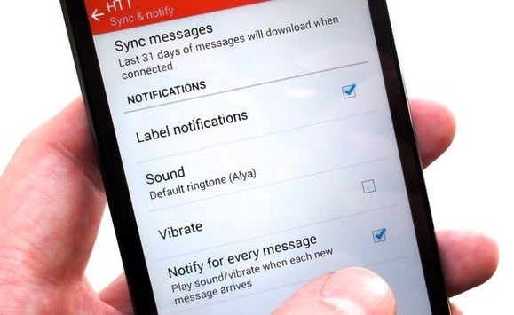 Gmail labels android app