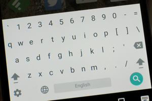 google keyboard numbers 1