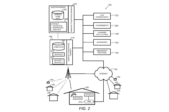Google patent filing