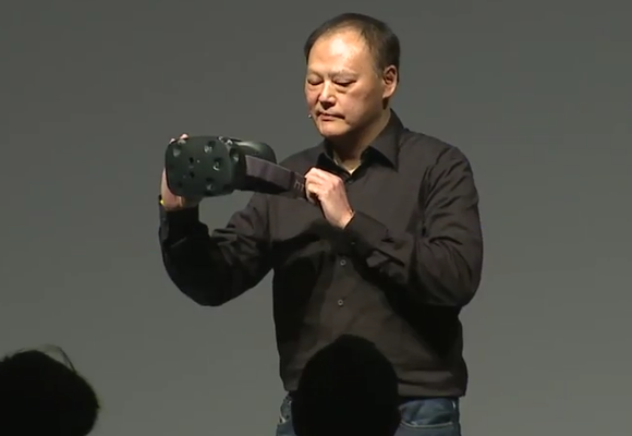htc vive peter chou display