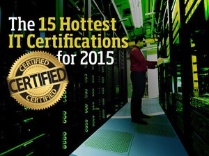 IT certification hot list 2015