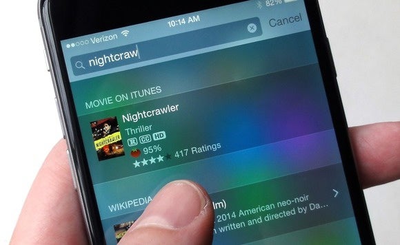 ios spotlight search movies 9