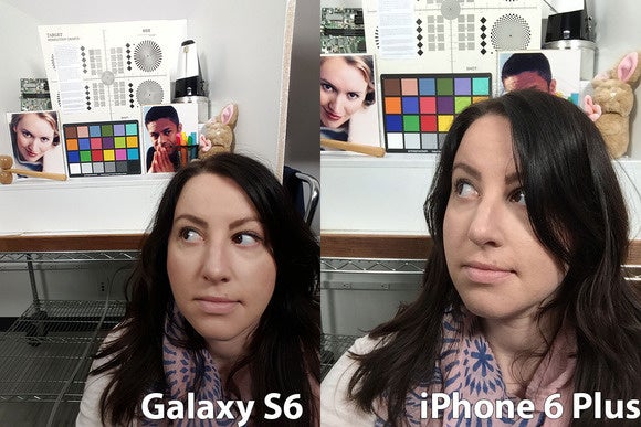 iphonevsgalaxy selfie