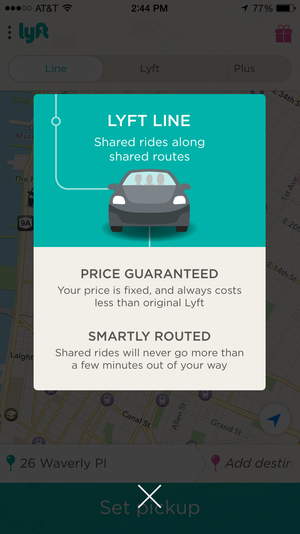 lyft line