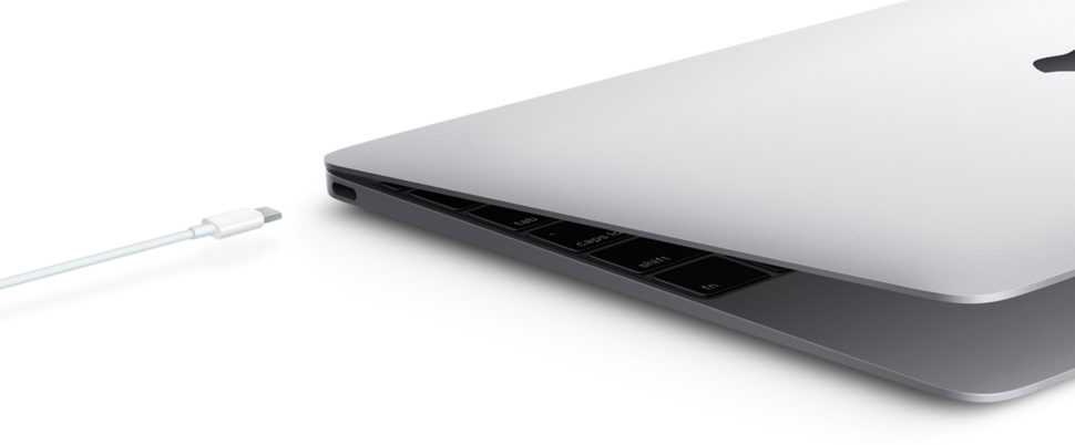 MacBook USB-C cable big