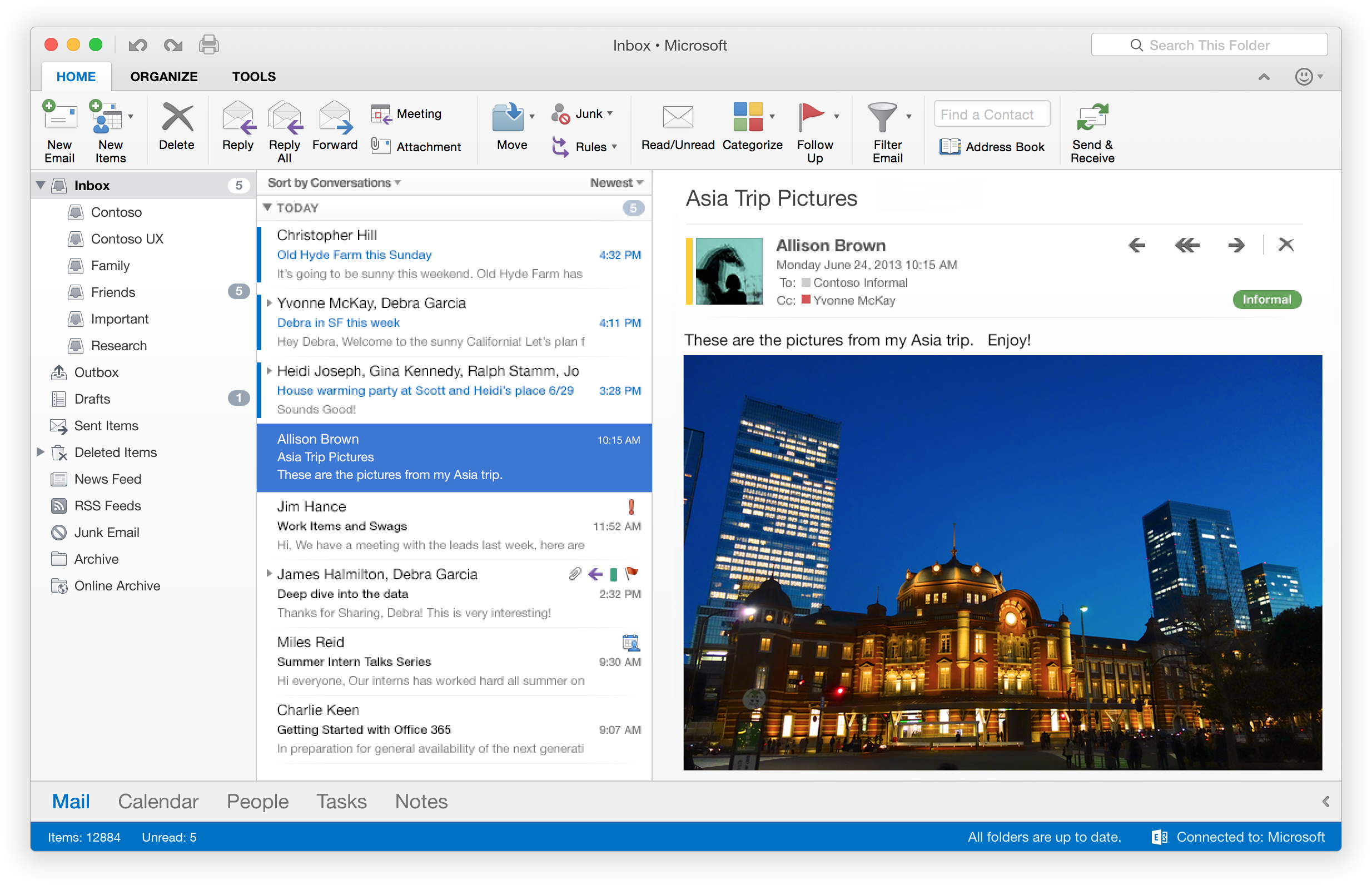 ms outlook 2016 add new calendar