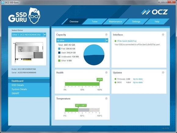 OCZ SSD Guru utility