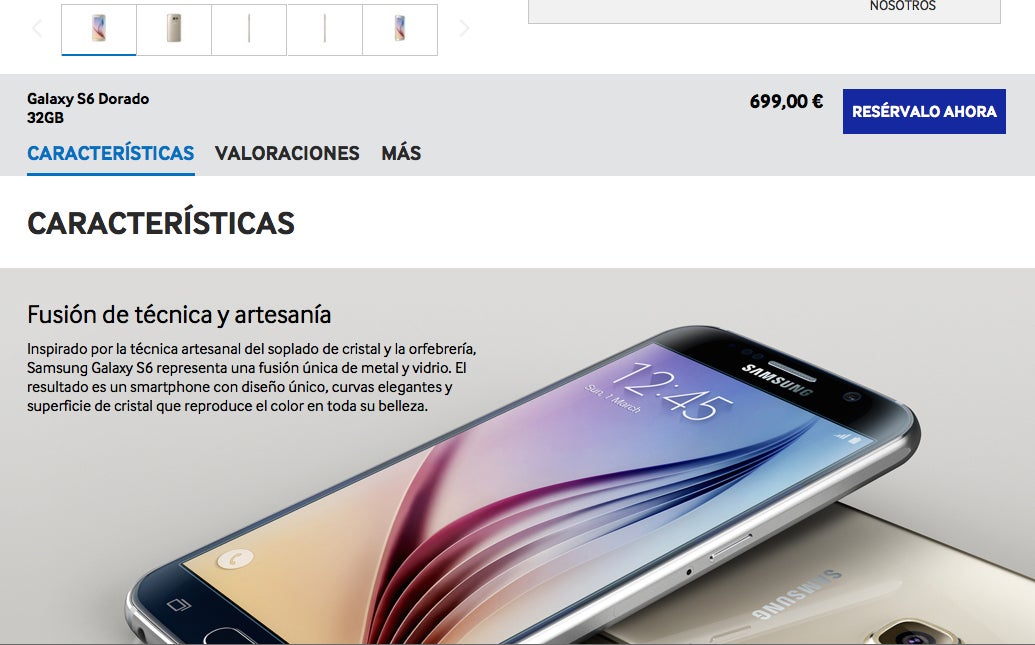 Detective fenomeen Doorlaatbaarheid Galaxy S6 pricing slips out: $780 unlocked, at least in Spain |  Computerworld