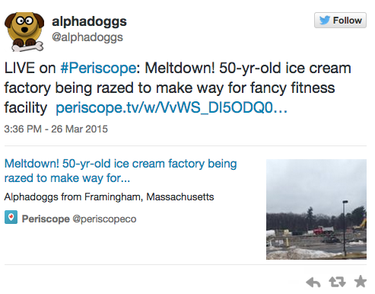 Twitter periscope