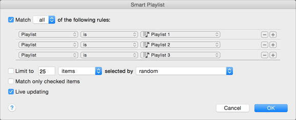 smart playlist