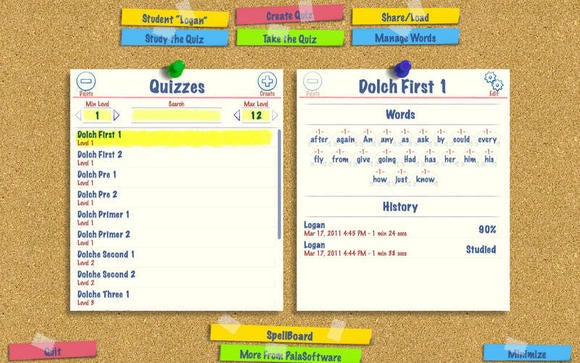 spellboard