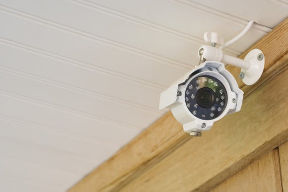 IP camera outdoors