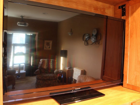Reflections in an HDTV