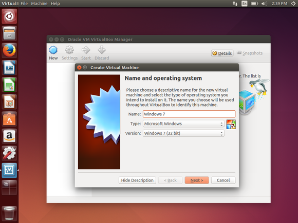 virtualbox on ubuntu