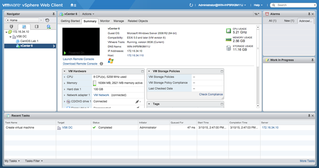 vm ware client