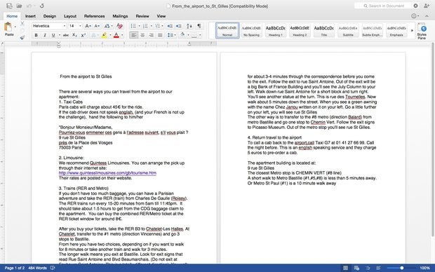 word 2016 mac crashes when trying to print from to