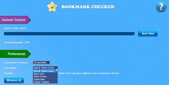0514 chrome bookmark checker options