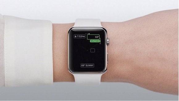 change apple watch face weather