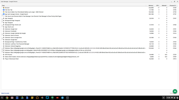 chrome task manager