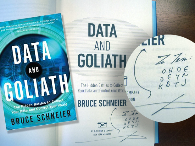 data and goliath by bruce schneier