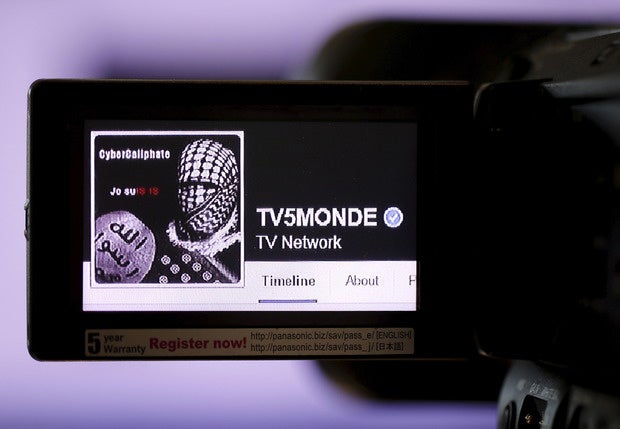 france tv cyberwarfare isis
