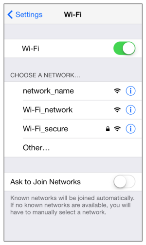 ios wifi