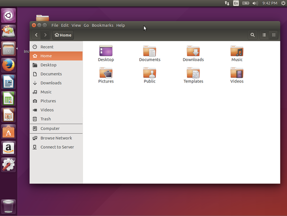 locally integrated menus