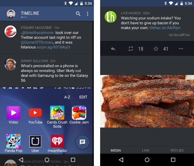 material design apps android falcon
