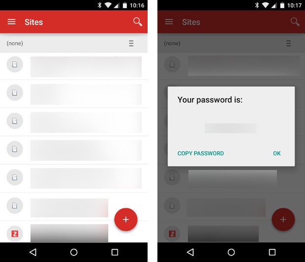 material design apps android lastpass