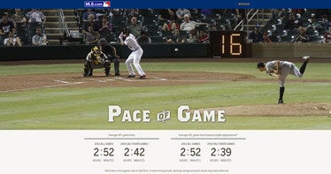 mlb pace of game